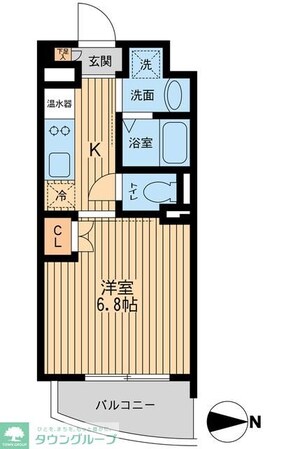 プライムアーバン西大島の物件間取画像